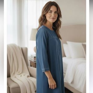 Madewell Denim Frayed Step-Hem Dress Cascade Wash Blue Size XXS